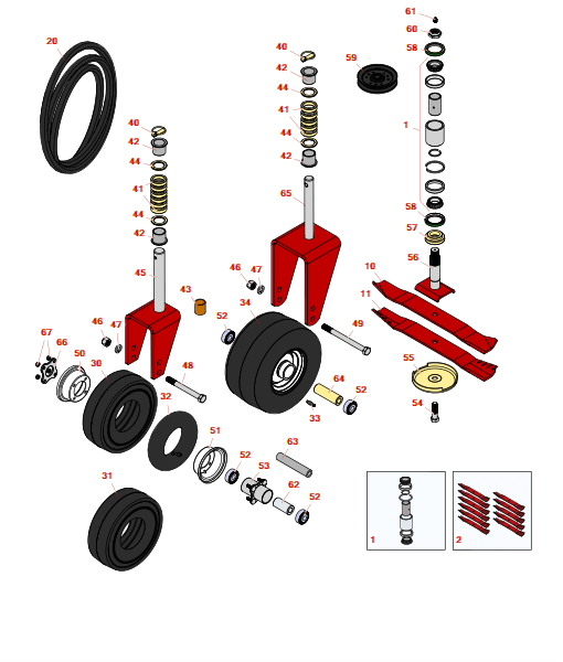 ᐅ • Toro Groundsmaster 580D parts online RDM Parts